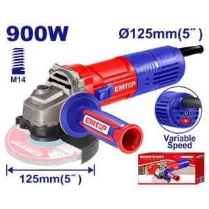Amoladora ANG.125MM 900W v/variable EAGRS09051 EMTOP