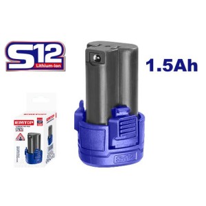 Bateria de lith 1.5A 12V EBPK12150 EMTOP