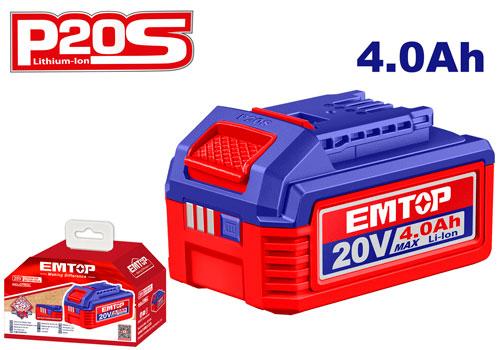 Bateria de lith 4.0A 20V EBPK20021 EMTOP