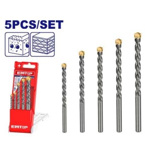 Set 5PCS mechas mamposteria ECDB13051 EMTOP