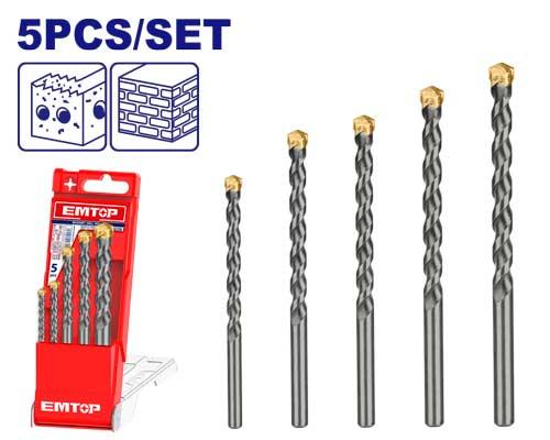 Set 5PCS mechas mamposteria ECDB13051 EMTOP
