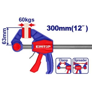 Prensa quick 12" 300MM ECLPQ60201 EMTOP