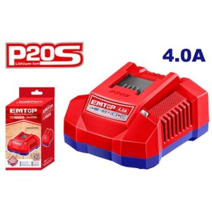 Cargador de bat. 4.0A EFCR20411 EMTOP