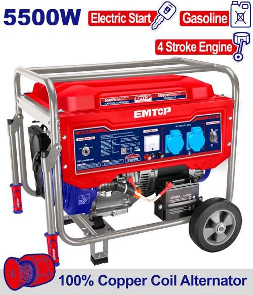 Generador a nafta EGGRD5511 EMTOP