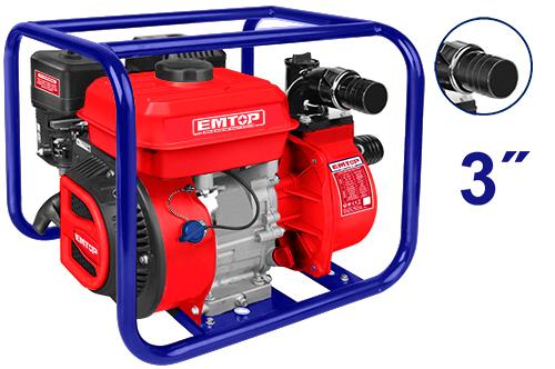 Motobomba 7HP 3" 1000L/MIN EGWP8012 EMTOP - Imagen 2