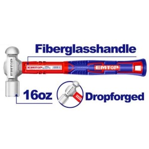 Martillo bola c/fibra EHAMBH1601 EMTOP