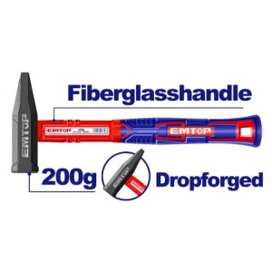 Martillo mecanico c/fibra 200GR EHAMMH0200 EMTOP