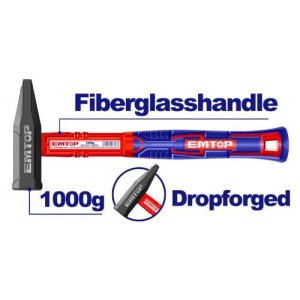 Martillo mecanico c/fibra 1000GR EHAMMH1000 EMTOP
