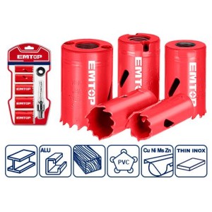 Set sierra copa bi-metal 7PCS EHSW0071 EMTOP