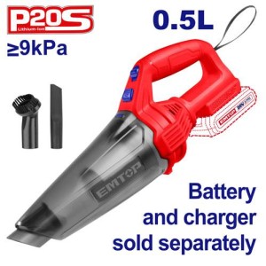 Aspiradora 20V s/bat 0.5LT ELVC201261 EMTOP