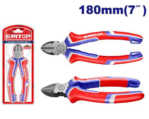 Pinza corte diagonal 7" EPLRD0711 EMTOP