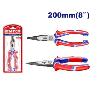Pinza punta fina 8" EPLRL0811 EMTOP