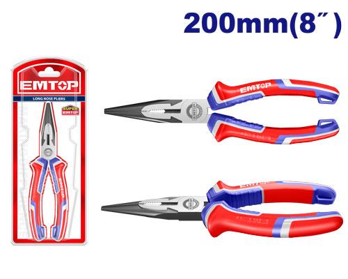 Pinza punta fina 8" EPLRL0811 EMTOP