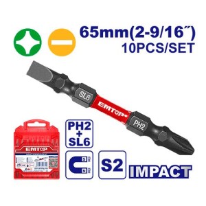 Punta atornillador ESBTMHL133 EMTOP