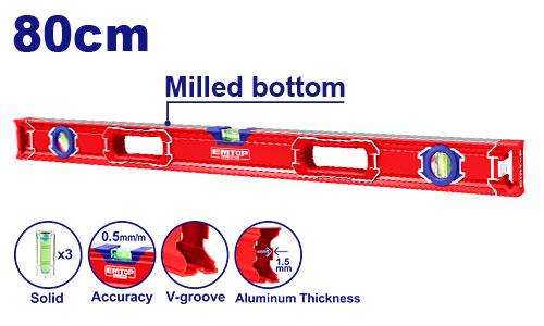 Nivel aluminio ESLL28001 80CM