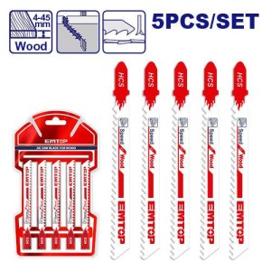 Hoja calar set 5PCS p/mad. ESBT111C EMTOP