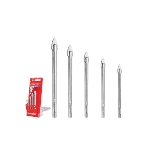 Set 5PCD mecha p/vidrio (4,5,6,8,10MM) EGDB10051 EMTOP