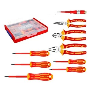 Set herramientas aisladas 5PCS c/caja EHTSV01P05 EMTOP