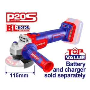 Amoladora ANG.115MM 20V s/bat ELAG201158 EMTOP