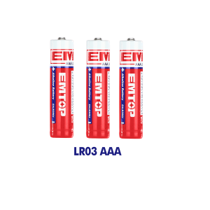 Pila alcalina aaa EALB3001 EMTOP c/u