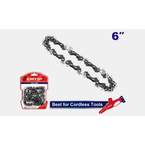Cadena motosierra 6" ECCL5061 EMTOP