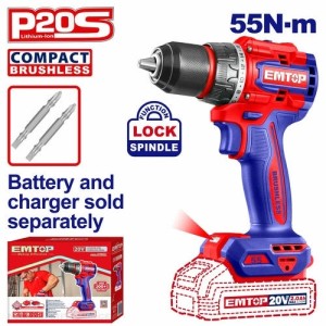 Taladro ator. s/bat 20V ECDL205581 55NM