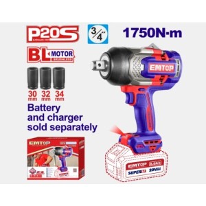 Llave impacto 20V s/bat 1750NM ECIWL201751