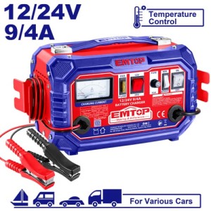 Cargador de bat. 220V/12V 50/60 EFCR16011 EMTOP