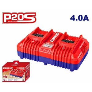 Cargador de bat. 4.0A EFCR20403 EMTOP
