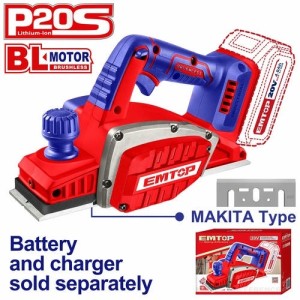 Cepillo electrico 20V s/bat 82MM ELCR20401