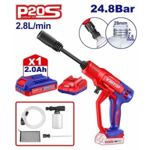 Hidrolavadora 20V.C/BAT. 1X2AH ELPW20362 EMTOP