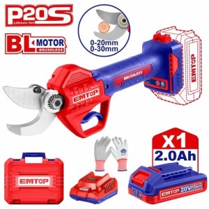 Tijera podar BAT.20V ELSL203051 EMTOP