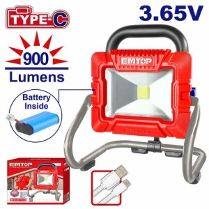 Foco led recargable ELWL4415 EMTOP