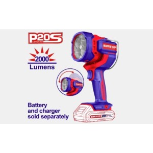 Lampara trabajo 20V s/bat ELWLI2088 EMTOP