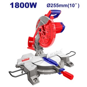 Sierra ingletadora 10" 1800WATT EMSW18007 EMTOP