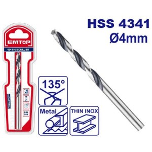 Mecha hss 4MM unid. 135° ETDB310402 EMTOP